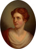 Portret van een jonge vrouw - Rembrandt Peale — weergave van het kunstwerk