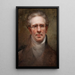 Autoportrait - Rembrandt Peale — ingelijst kunstwerk aan de muur
