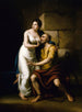 La fille romaine - Rembrandt Peale — weergave van het kunstwerk