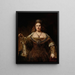 Junon - Rembrandt van Rijn — ingelijst kunstwerk aan de muur