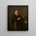 Portret van Eléazar Swalmius - Rembrandt van Rijn — ingelijst kunstwerk aan de muur