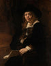 Portret van Gerard de Lairesse - Rembrandt van Rijn — weergave van het kunstwerk