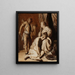 Samson en Dalila - Rembrandt van Rijn — ingelijst kunstwerk aan de muur