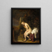 Suzanne - Rembrandt van Rijn — ingelijst kunstwerk aan de muur