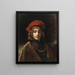 Titus, the artist's son - Rembrandt van Rijn — framed artwork on a wall