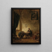 In the study - Remigius Adrianus van Haanen — framed artwork on a wall