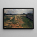 View of Vanves Fort - René Billotte — framed artwork on a wall