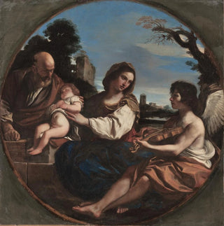 Repos lors de la fuite en Égypte - Guercino