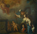 Allegorische voorstelling met zelfportret in eenvoudige kleding - Juriaen Pool II — weergave van het kunstwerk