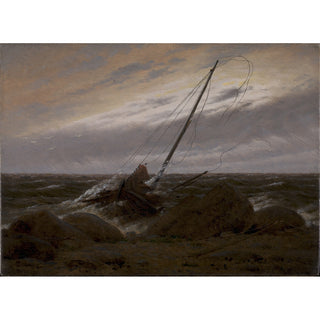 Reproduction Après l'orage - Caspar David Friedrich