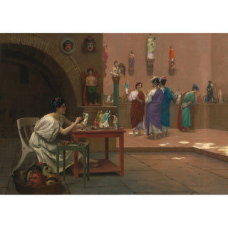 Reproduction Atelier de Tanagra - Jean-Léon Gérôme