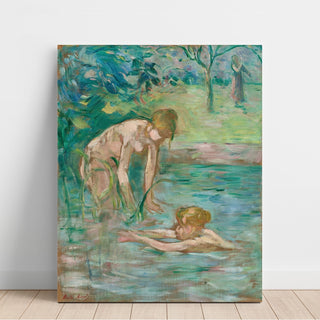 Reproduction Baigneuses - Berthe Morisot