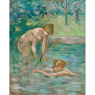 Reproduction Baigneuses - Berthe Morisot