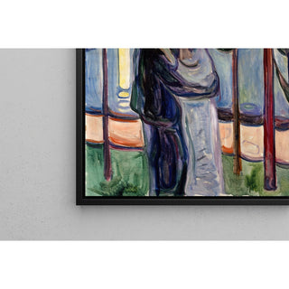 Reproduction Baiser à la plage - Edvard Munch