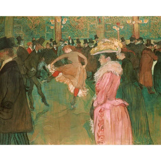 Reproduction Bal au Moulin-Rouge - Henri de Toulouse-Lautrec
