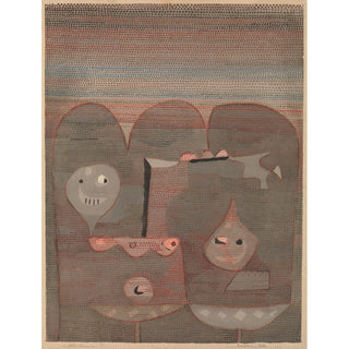 Reproduction Barbarian Sacrifice - Paul Klee