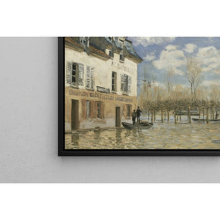 Reproduction Bateau dans l'inondation à Port-Marly - Alfred Sisley
