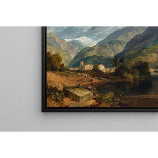 Reproduction Bonneville, Savoie - Joseph Mallord William Turner