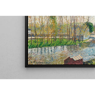 Reproduction Bords du Loing à Moret - Camille Pissarro