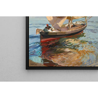 Reproduction Chemin de la pêche, Valence - Joaquín Sorolla