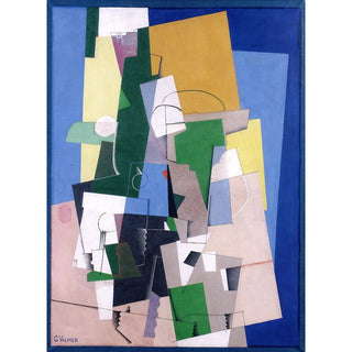 Reproduction Composition Cubiste - Georges Valmier