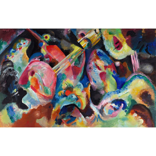 Reproduction Déluge Improvisé - Wassily Kandinsky