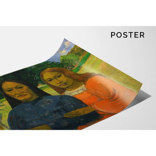 Reproduction Deux femmes - Paul Gauguin