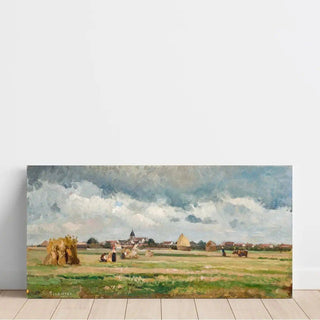Reproduction Fenaison - Camille Pissarro