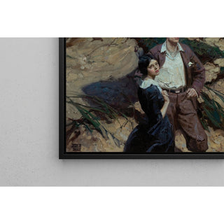Reproduction Gold Hands - Dean Cornwell