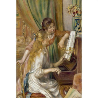 Reproduction Jeunes filles au piano - Pierre-Auguste Renoir