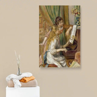 Reproduction Jeunes filles au piano - Pierre-Auguste Renoir