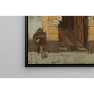 Reproduction L'orgue de Barbarie ou Le joueur d'orgue - Pierre Bonnard
