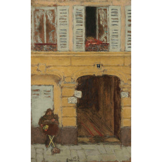 Reproduction L'orgue de Barbarie ou Le joueur d'orgue - Pierre Bonnard