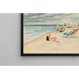 Reproduction La Plage de Deauville - Henri Lebasque
