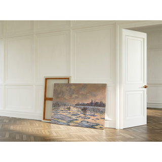 Reproduction La Seine à Lavacourt, Débâcle - Claude Monet