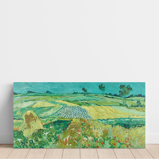 Reproduction La plaine d'Auvers - Vincent van Gogh