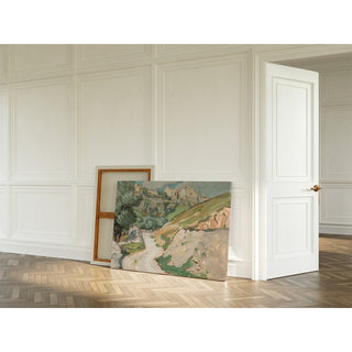 Reproduction La route de Jérusalem, Étude - Anna Boberg