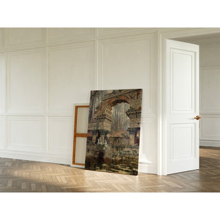 Reproduction La ruine romaine à Schönbrunn - Carl Moll