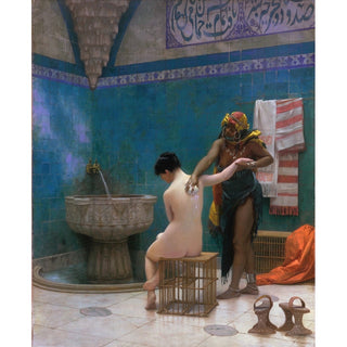 Reproduction Le bain - Jean-Léon Gérôme
