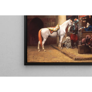 Reproduction Le bazar de la selle, Le Caire - Jean-Léon Gérôme