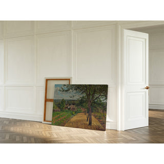 Reproduction Les vergers de Louveciennes - Camille Pissarro