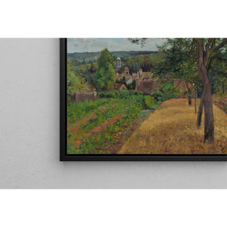 Reproduction Les vergers de Louveciennes - Camille Pissarro