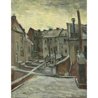 Reproduction Maisons vues de l'arrière - Vincent van Gogh