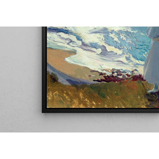 Reproduction Maria sur la plage à Biarritz de Joaquín Sorolla