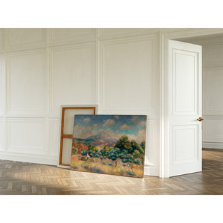 Reproduction Montagne Sainte-Victoire - Pierre-Auguste Renoir