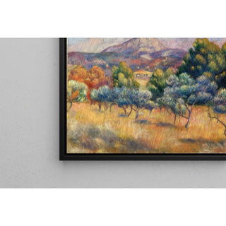 Reproduction Montagne Sainte-Victoire - Pierre-Auguste Renoir