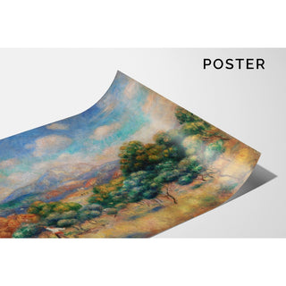 Reproduction Montagne Sainte-Victoire - Pierre-Auguste Renoir