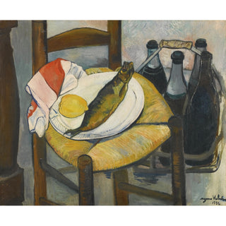 Reproduction Nature Morte au Hareng - Suzanne Valadon