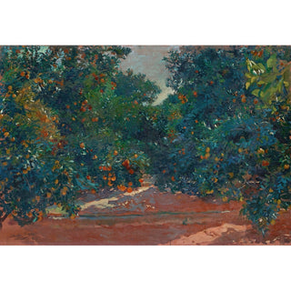 Reproduction Orangers à Alcira - Joaquín Sorolla