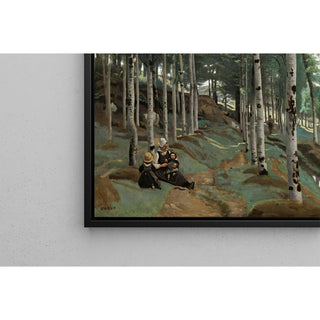 Reproduction Paysage Breton - Jean-Baptiste Camille Corot
